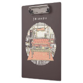 FRIENDS™ CartoonとのChillin クリップボード (左)