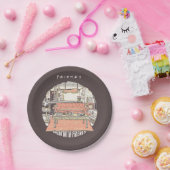 FRIENDS™ CartoonとのChillin ペーパープレート (パーティー)