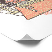 FRIENDS™ CartoonとのChillin ポスター (角)