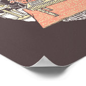 FRIENDS™ CartoonとのChillin ポスター (角)