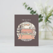 FRIENDS™ CartoonとのChillin ポストカード (スタンド正面)