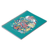 FRIENDS™ | Cartoon Collage ノートブック (左側)