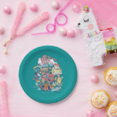 FRIENDS™ | Cartoon Collage ペーパープレート (パーティー)