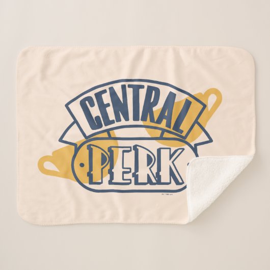 FRIENDS™ | Central Perk シェルパブランケット (正面(横))