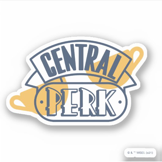 FRIENDS™ | Central Perk シール (正面)
