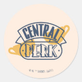 FRIENDS™ | Central Perk ラウンドシール (正面)