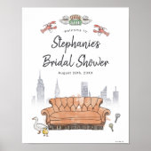 FRIENDS™ | Central Perk Bridal Shower Welcome ポスター (正面)