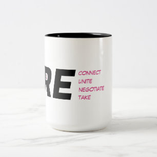 FRIENDS COFFEE MUGの再接続 ツートーンマグカップ