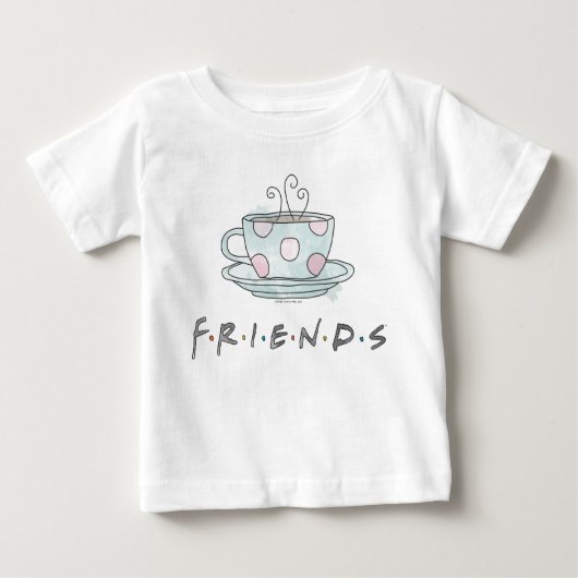 FRIENDS™ | Coffee Mug Watercolor ベビーTシャツ (正面)