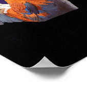 Friends Come And Go Scrappy Stays Funny Chicken Me ポスター (角)