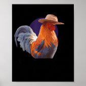 Friends Come And Go Scrappy Stays Funny Chicken Me ポスター (正面)