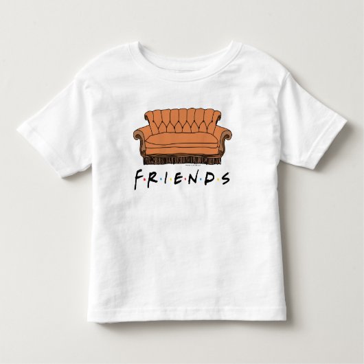 FRIENDS™ Couch トドラーTシャツ (正面)