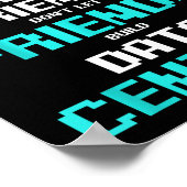 Friends Don't Let Friends Build Data Center Progra ポスター (角)