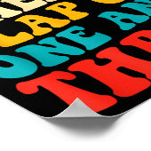 Friends Don't Let Friends Clap On One And Three Re ポスター (角)