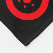 Friends Dont Let Friends Drive Red Tractors  フリースブランケット (角)