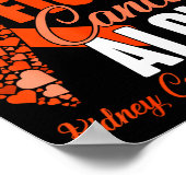 Friends Don't Let Friends Fight Cancer Alone Kidne ポスター (角)