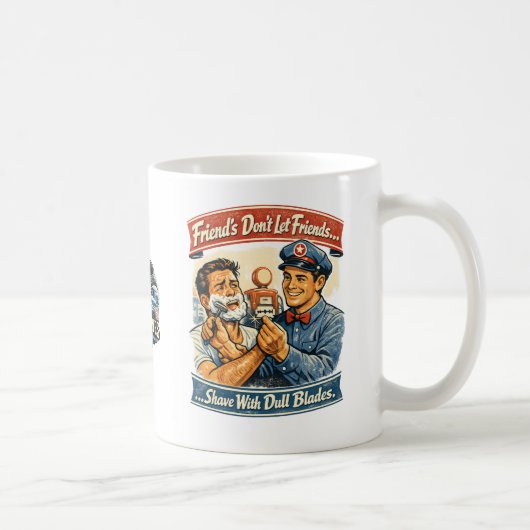 Friend's Don't Let Friends Mug コーヒーマグカップ (右)