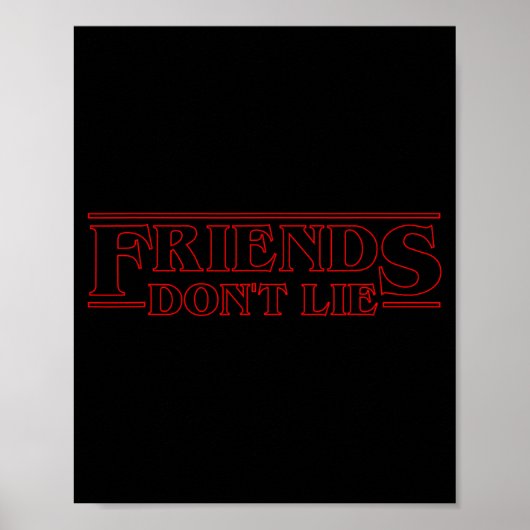 Friends Don't Lie  ポスター (正面)