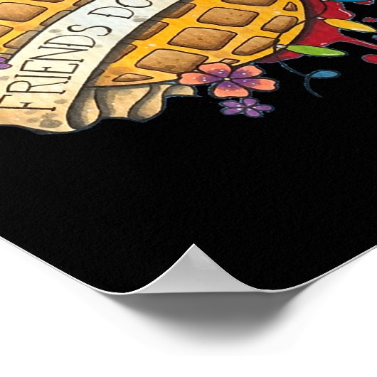 Friends Dont Lie Shirt  ポスター (角)