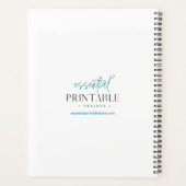 Friends Fill Your Live With Joy プランナー手帳 (裏面)