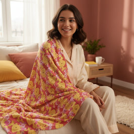 Friends Fleece Blanket フリースブランケット