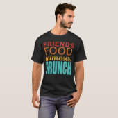 Friends Food Mimosas Brunch vintage Tシャツ (正面フル)