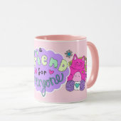 "Friends for Everyone" Logo Mug マグカップ (正面右)