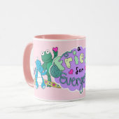 "Friends for Everyone" Logo Mug マグカップ (正面左)