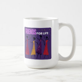 Friends For Life Mug by KAB コーヒーマグカップ