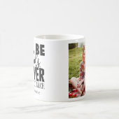 Friends Forever写真パーソナライズされた コーヒーマグカップ (中央)