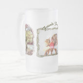 Friends Forever春の花PCM1 フロストグラスビールジョッキ (正面左)