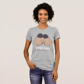 Friends Forever ペンギン 女性用Tシャツ - カラー Tシャツ (正面フル)