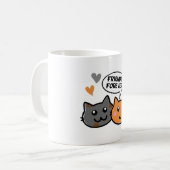 Friends Forever | 永遠の絆 コーヒーマグカップ (正面左)