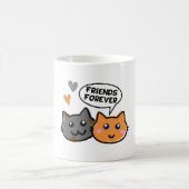 Friends Forever | 永遠の絆 コーヒーマグカップ (中央)