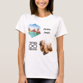 Friends forever infinity photo names tシャツ (正面)