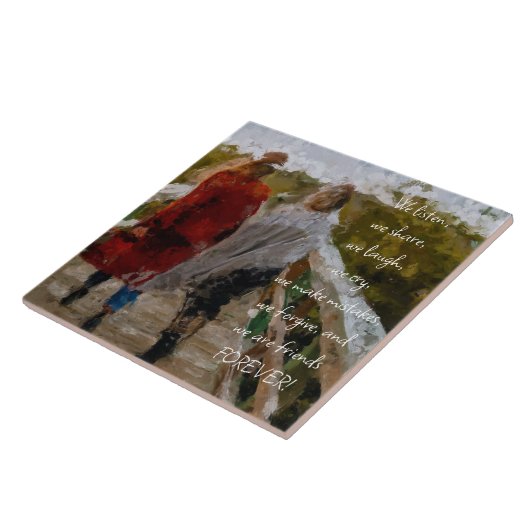 FRIENDS FOREVER TILE タイル (側面)