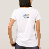 "Friends" Friendship, Women's T-Shirt Tシャツ (裏面)