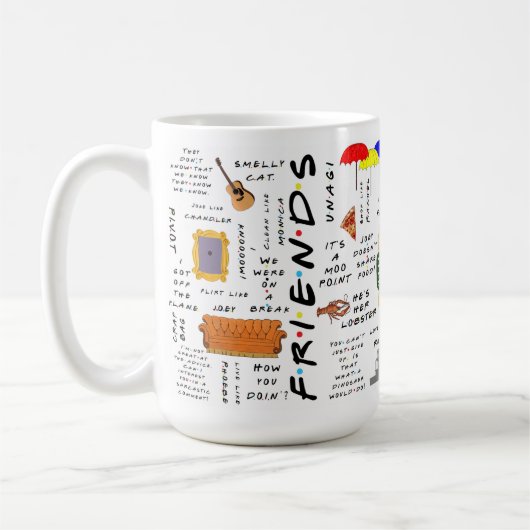 Friends Fun   コーヒーマグカップ (左)