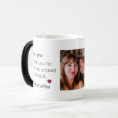 friends gift thank you for being my therapist モーフィングマグカップ (正面左)