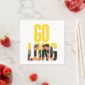 FRIENDS™ | Go Long 引用 スタンダードカクテルナプキン (インサイチュ)
