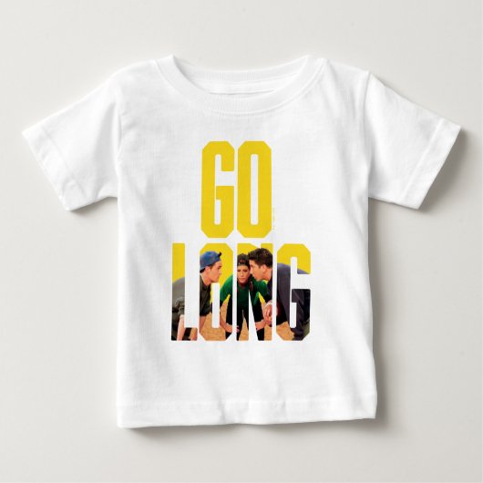 FRIENDS™ | Go Long 引用 ベビーTシャツ (正面)