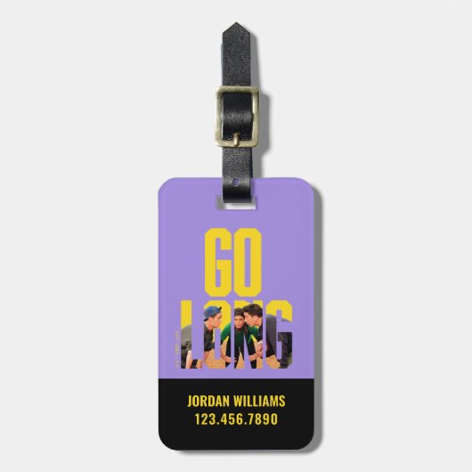 FRIENDS™ | Go Long 引用 ラゲッジタグ (正面縦)