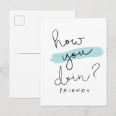 FRIENDS™ | How You Doin? インビテーションポストカード (正面/裏面)