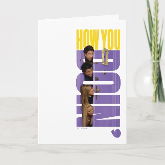 FRIENDS™ | How You Doin' カード (正面)