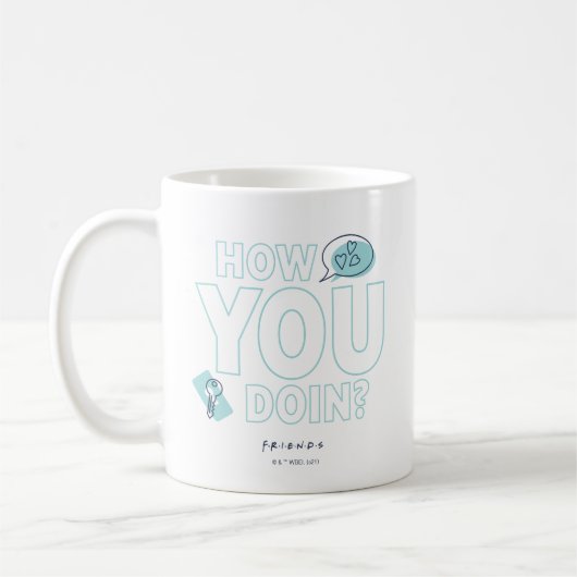 FRIENDS™ | How You Doin? コーヒーマグカップ (左)