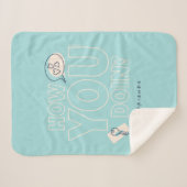 FRIENDS™ | How You Doin? シェルパブランケット (正面(横))