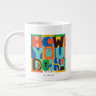 FRIENDS™ | How You Doin' - ビブラント グラフィック ジャンボコーヒーマグカップ