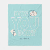 FRIENDS™ | How You Doin? フリースブランケット (正面)