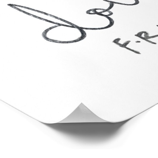 FRIENDS™ | How You Doin? ポスター (角)