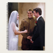 FRIENDS™ | Joeyがモニカとチャンドラーと結婚 プランナー手帳 (正面)